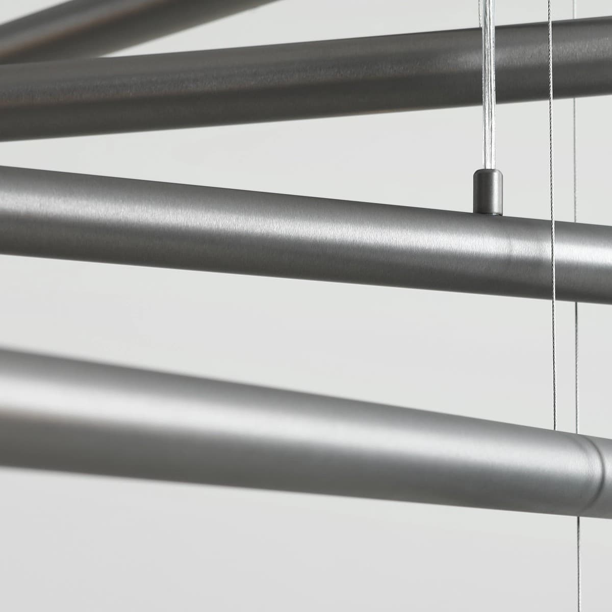 Pendant lamp Tubo 10 steel, Artera - 401989