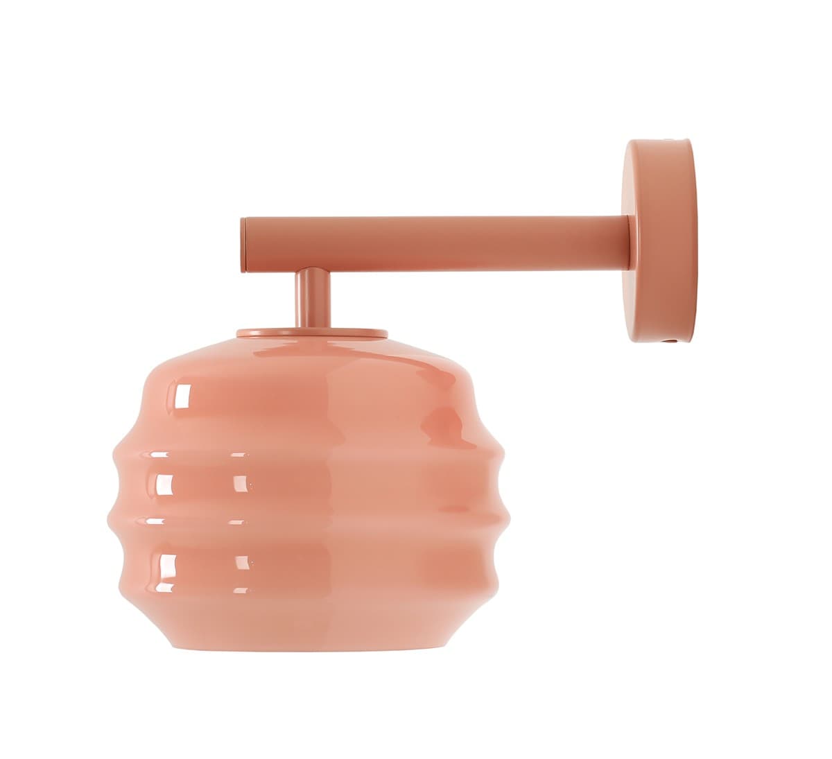 Wall lamp Puff Glaze Coral, Artera