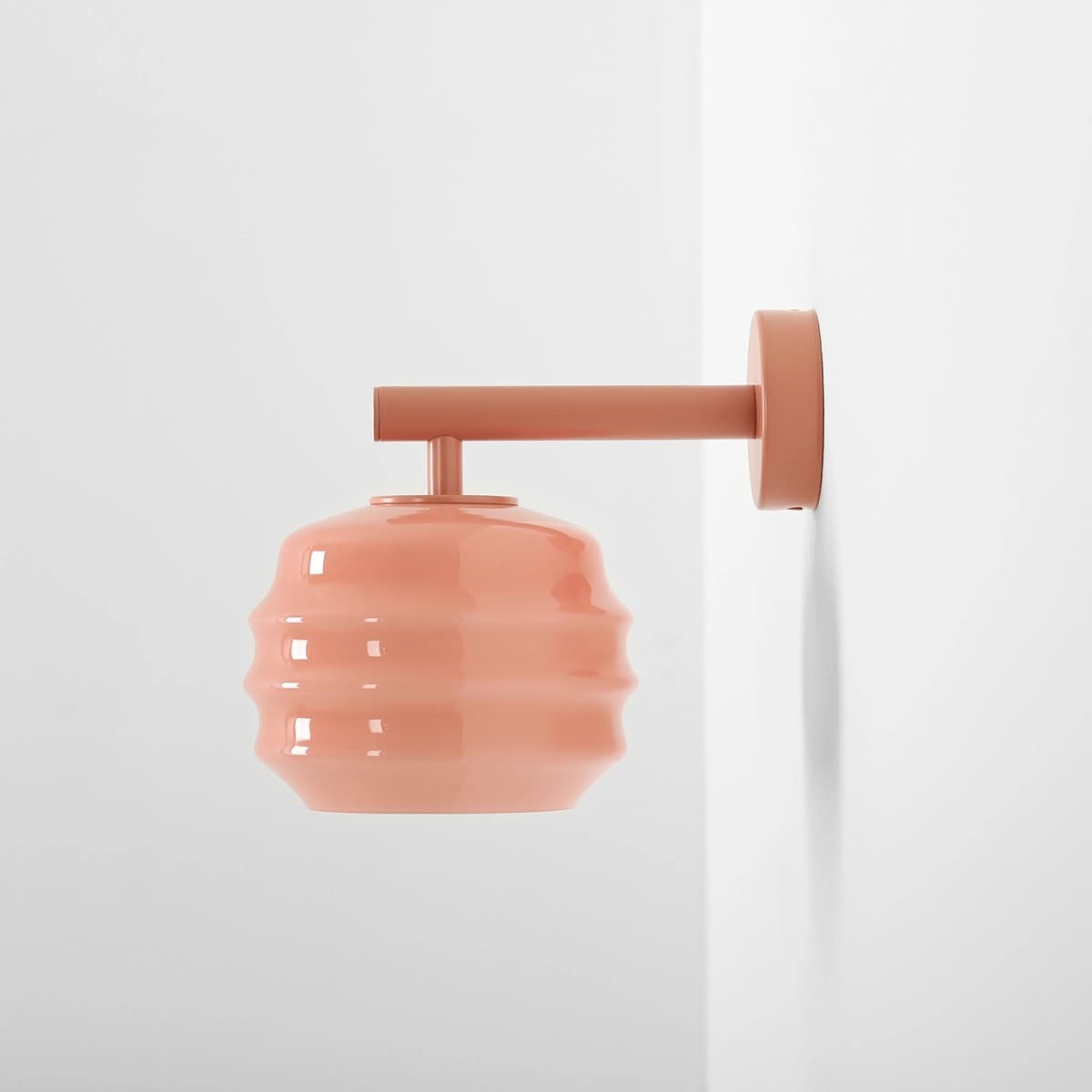 Wall lamp Puff Glaze Coral, Artera - 402060
