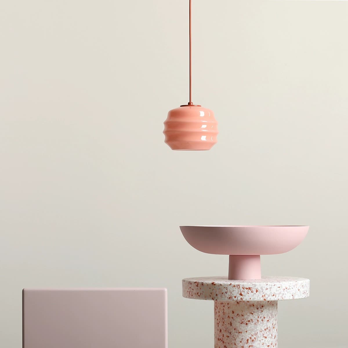 Pendant lamp Puff Glaze Terra, Artera - 402078