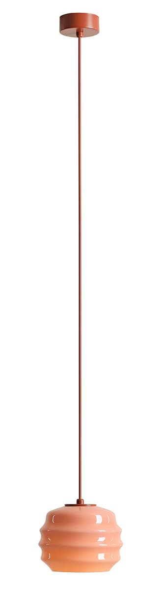 Pendant lamp Puff Glaze Terra, Artera