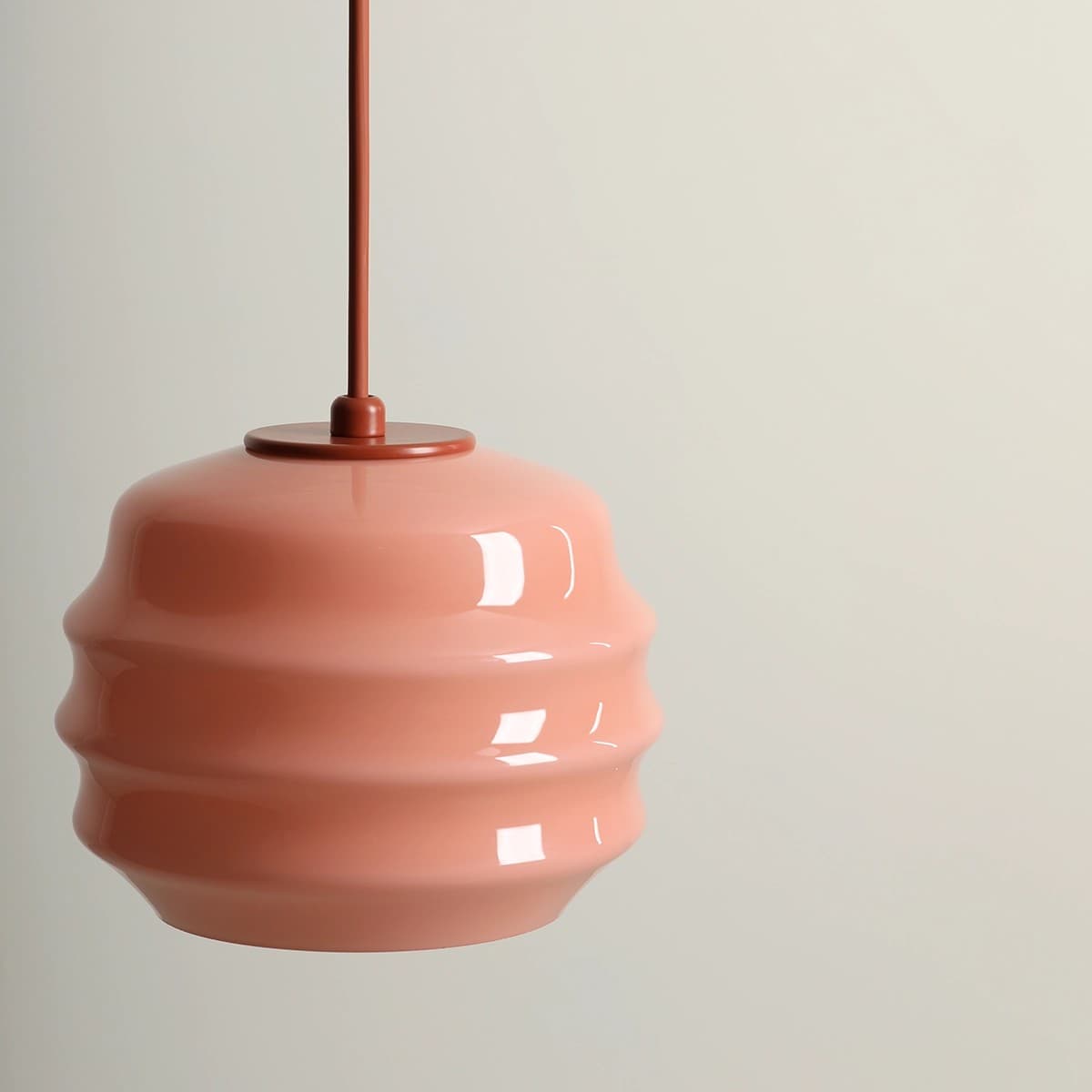 Pendant lamp Puff Glaze Terra, Artera - 402075