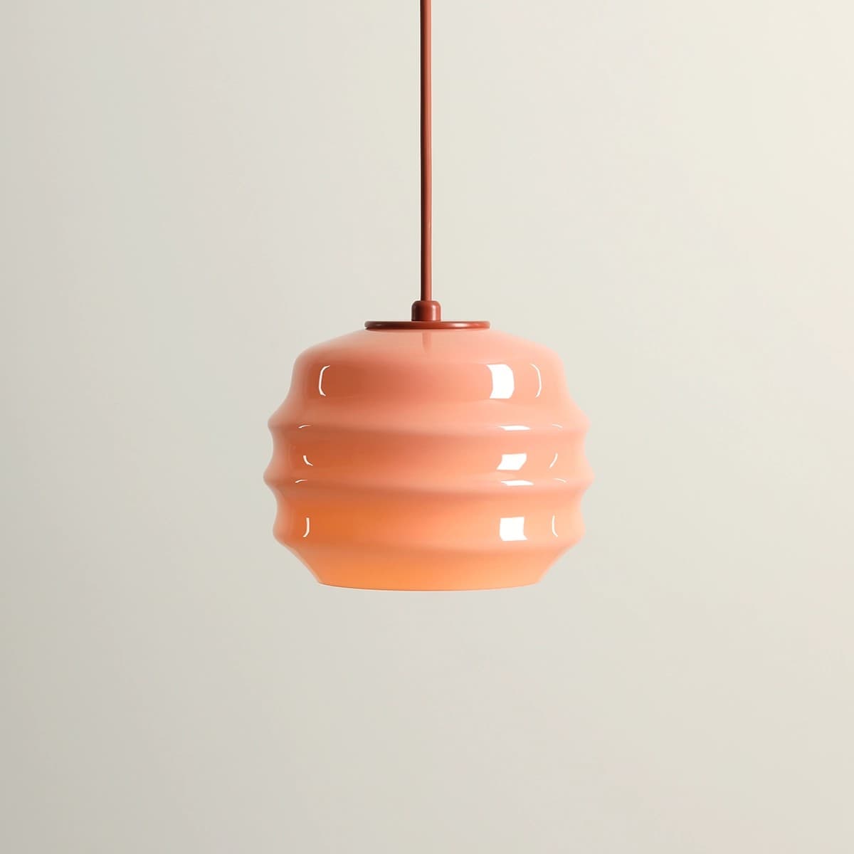 Pendant lamp Puff Glaze Terra, Artera - 402077