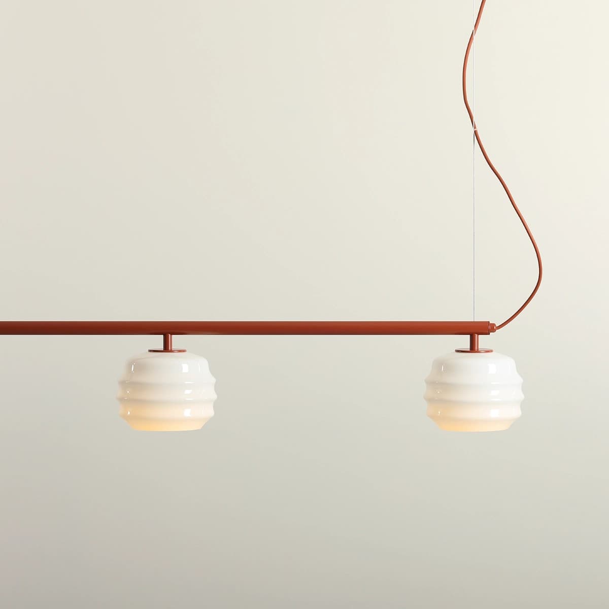 Pendant lamp Puff 3 Terra, Artera - 402095