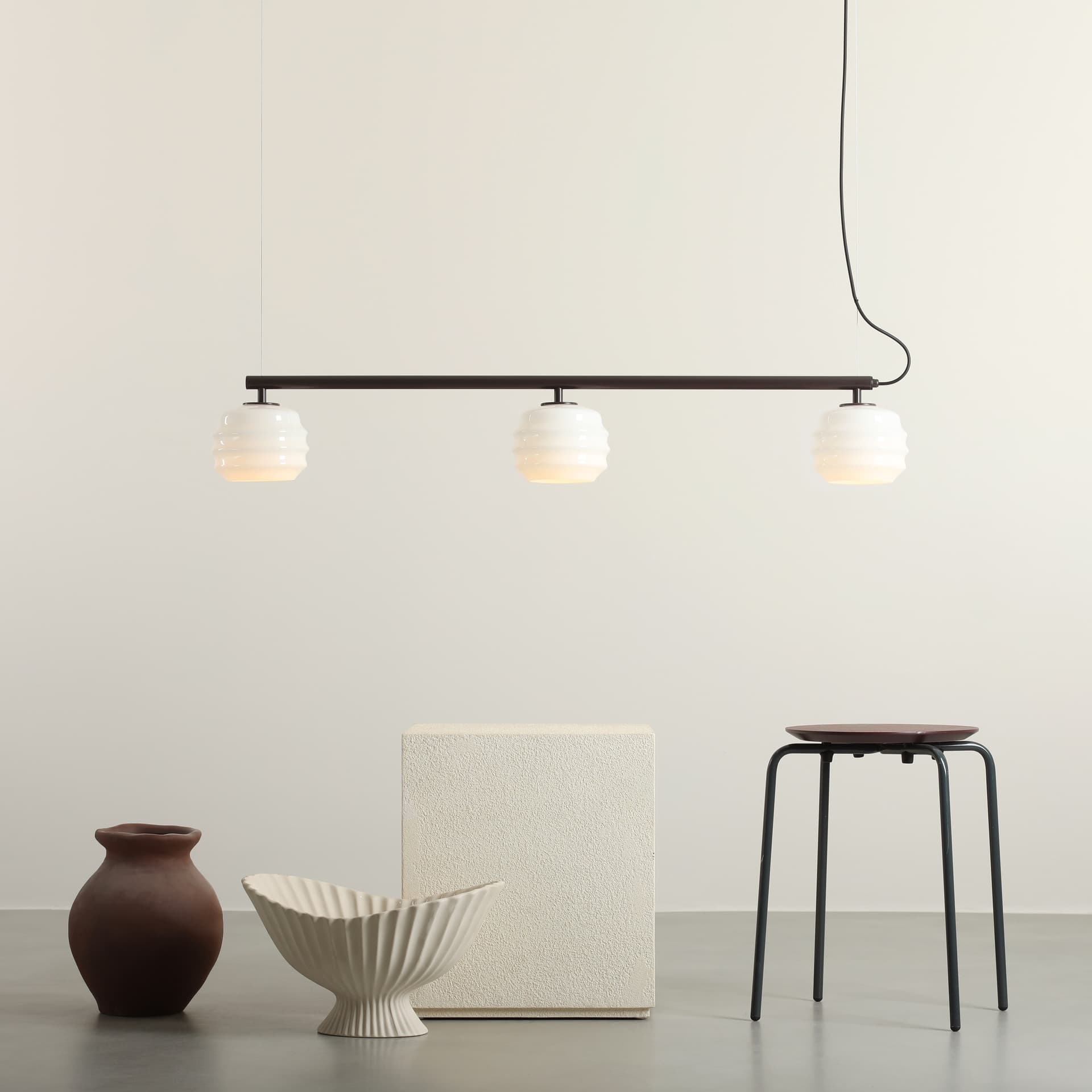 Pendant lamp Puff 3 mocha, Artera - 402101
