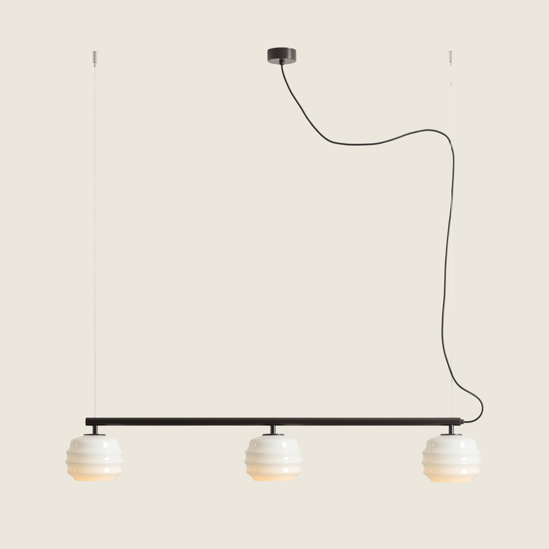 Pendant lamp Puff 3 mocha, Artera - 402100