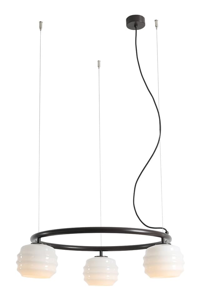 Pendant lamp Puff 3 Ring Mokka, Artera - DIMENSION