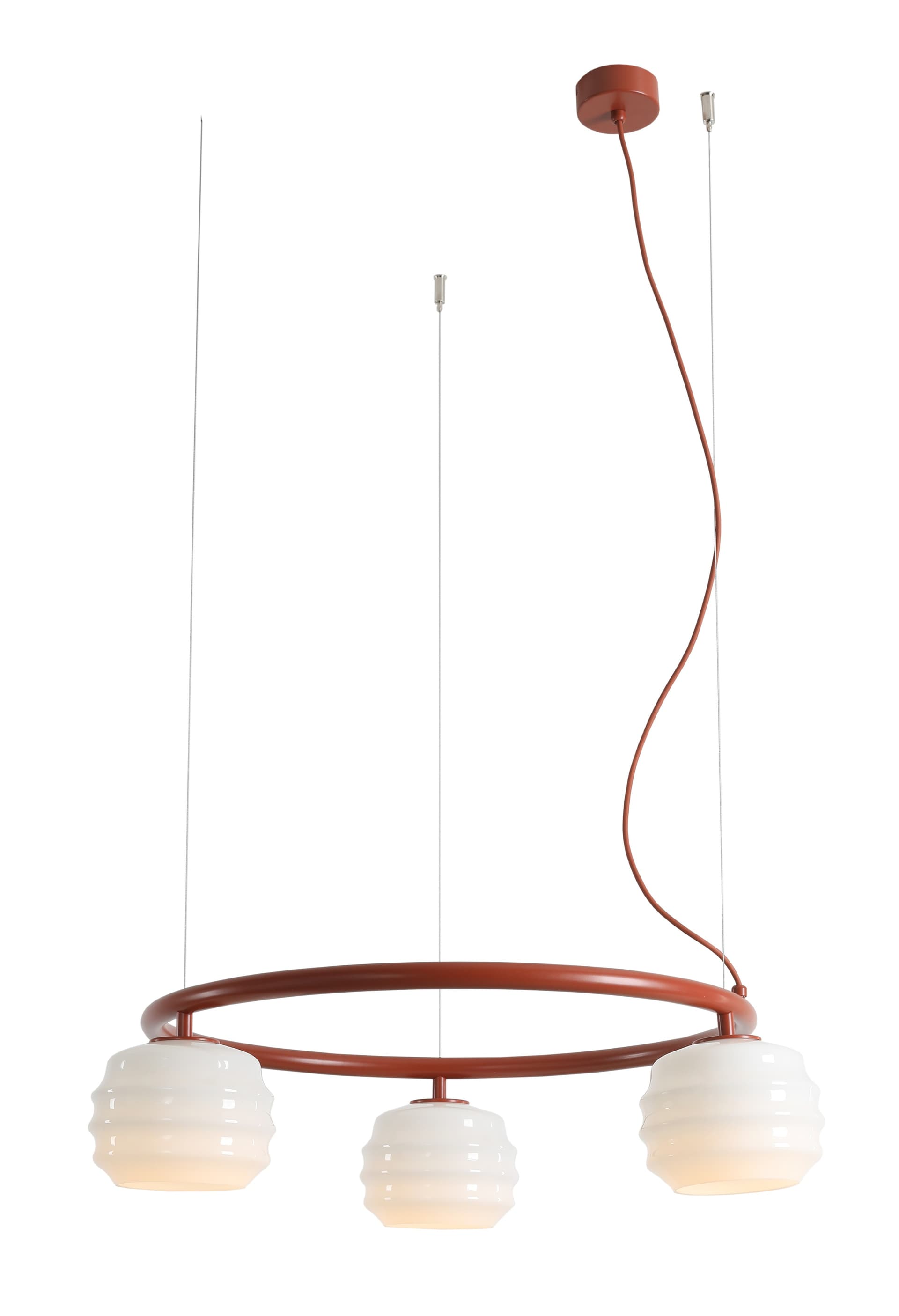 Lampa wisząca Puff 3 Ring Terra, Artera