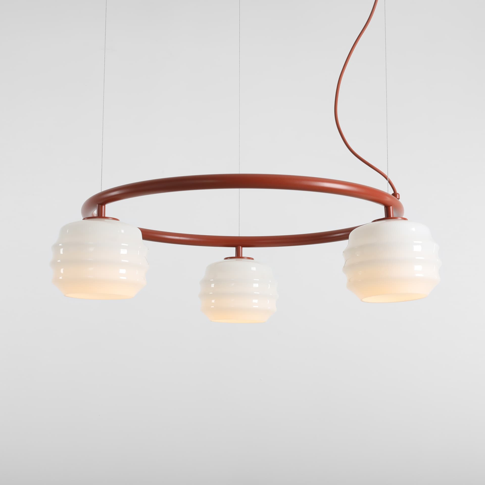 Lampa wisząca Puff 3 Ring Terra, Artera - 402162