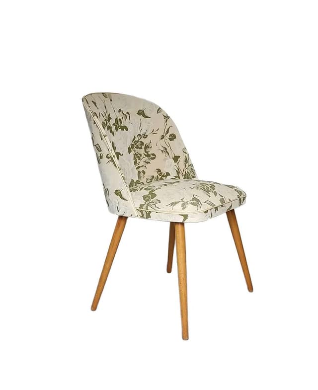 Krzesło patyczak, beżowy, drewno, Niemcy, lata 60. - WYMIARY