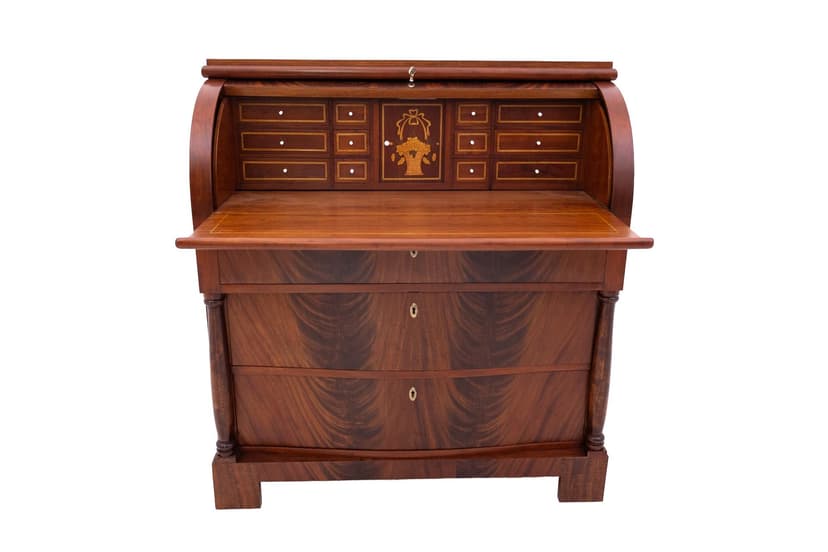 Brązowa sekretera, Skandynawia, lata 90. XIX w.