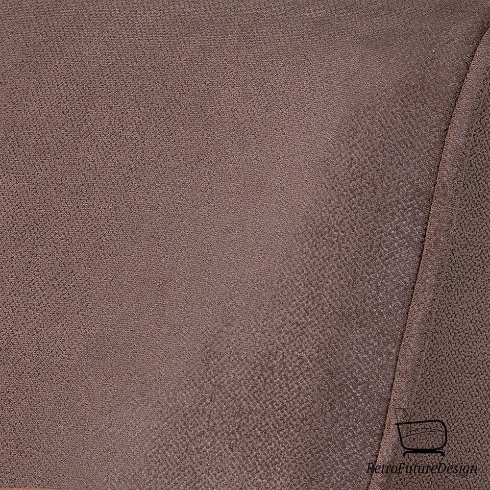 Fotel, brązowy, dąb, Czechosłowacja, lata 60. - 48279