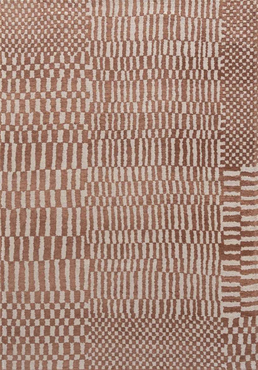 Rug Berber KSAR 9653 200x280 cm, brown, Louis De Poortere