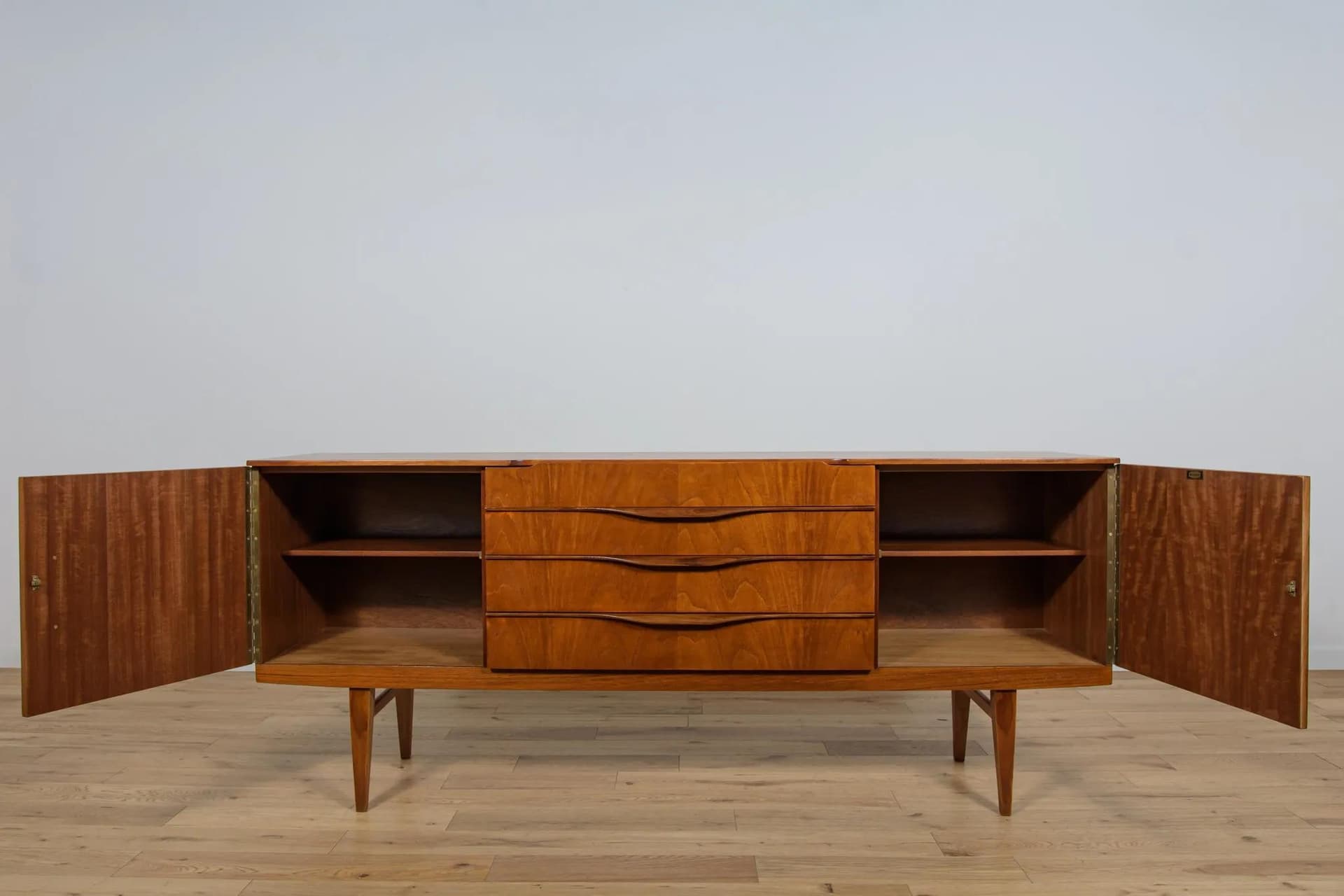 Komoda, teak brązowy, G-Plan, Wielka Brytania, lata 60. - 73879