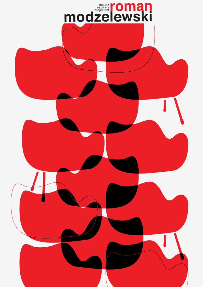 Poster by K. Woszczyńska Woszczyńska for VZÓR