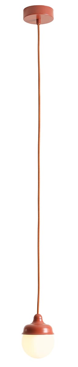 Lampa wisząca Fala czerwona, ⌀10, Szpunar x Artera, Artera - WYMIARY