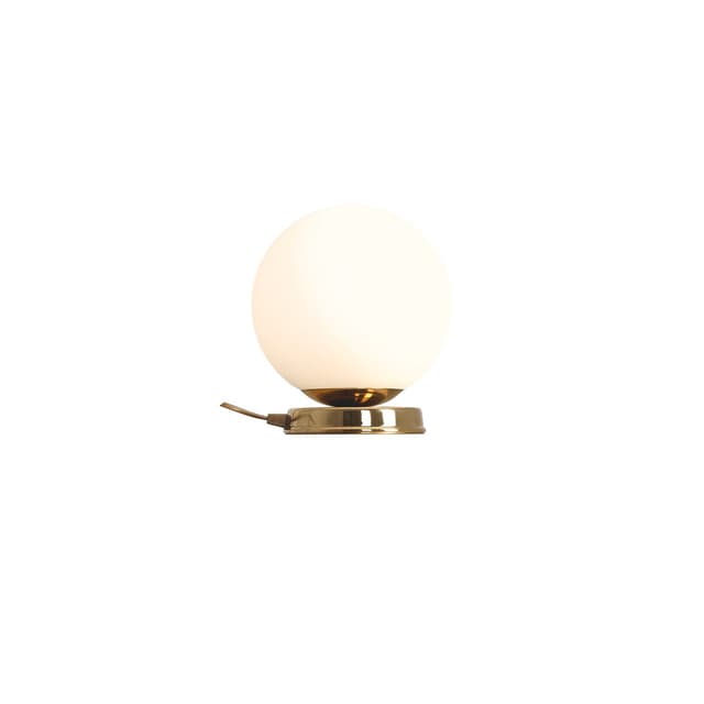 Ball M gold desk lamp, Artera - DIMENSION