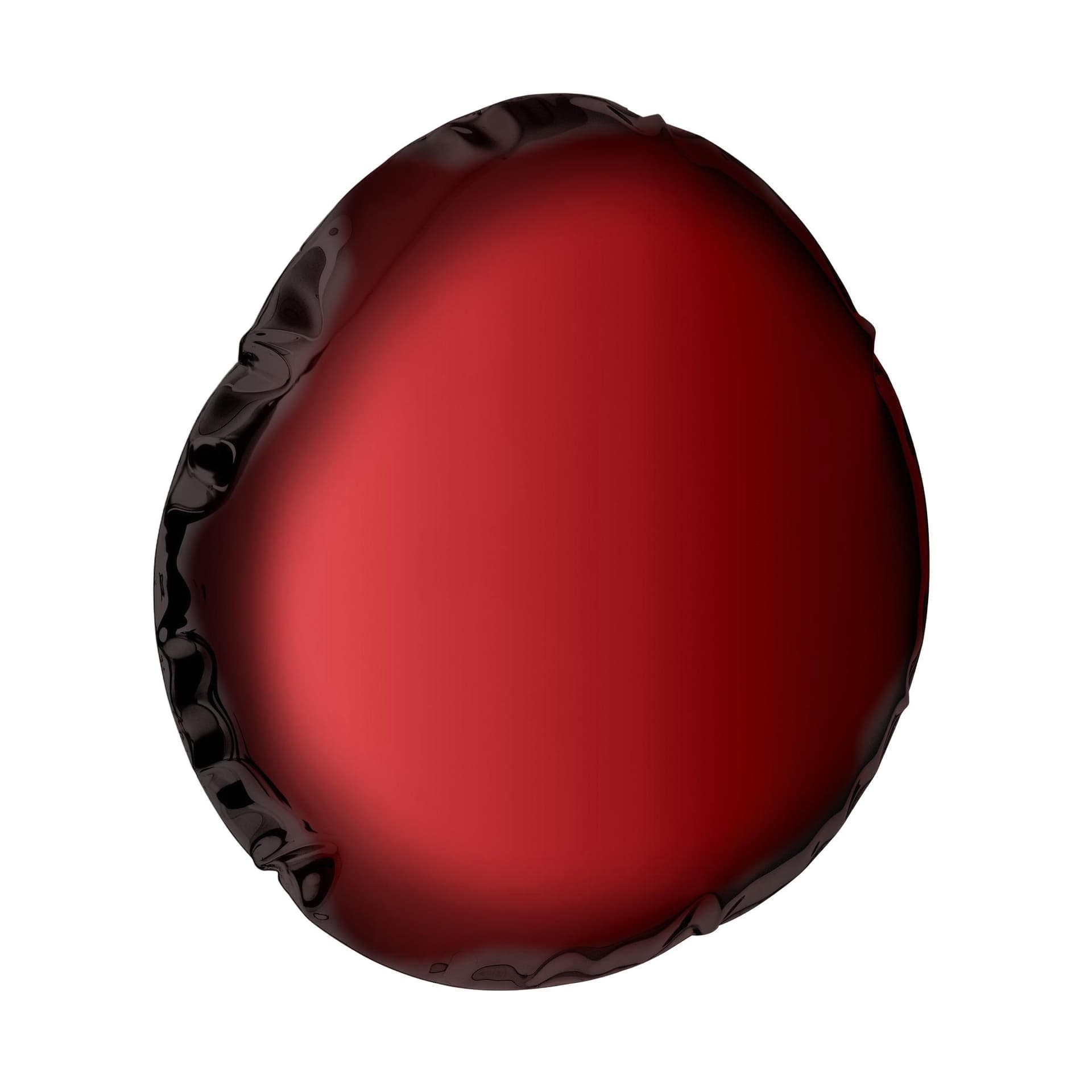 TAFLA O wall mirror transitions red O6, Zieta Studio