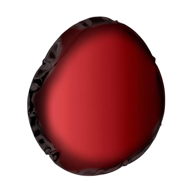 TAFLA O wall mirror transitions red O6, Zieta Studio - DIMENSION