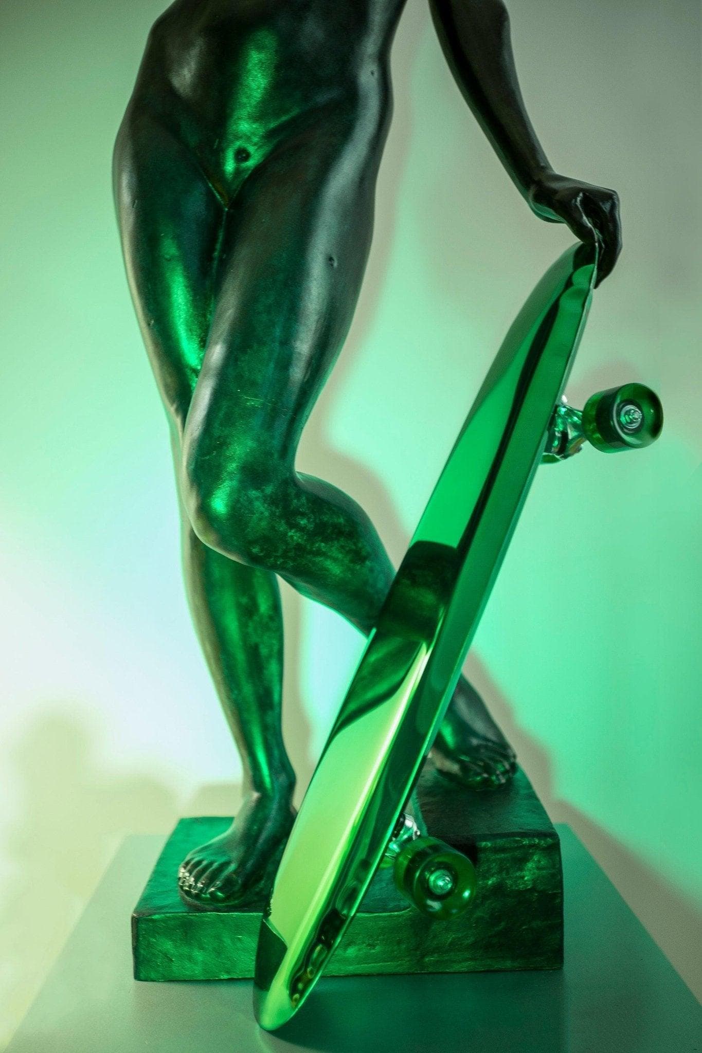 BOLID decoration, green, steel, Zieta Studio - 120473