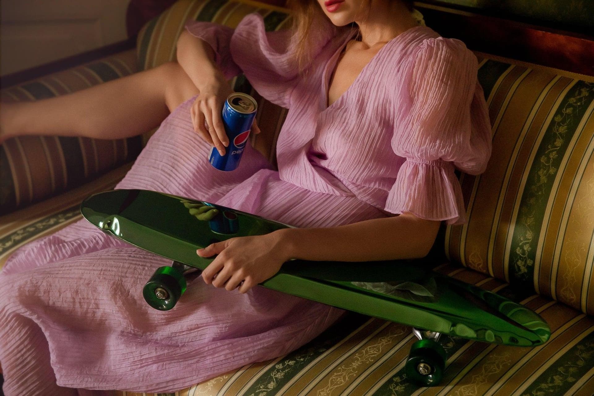 BOLID decoration, green, steel, Zieta Studio - 120467