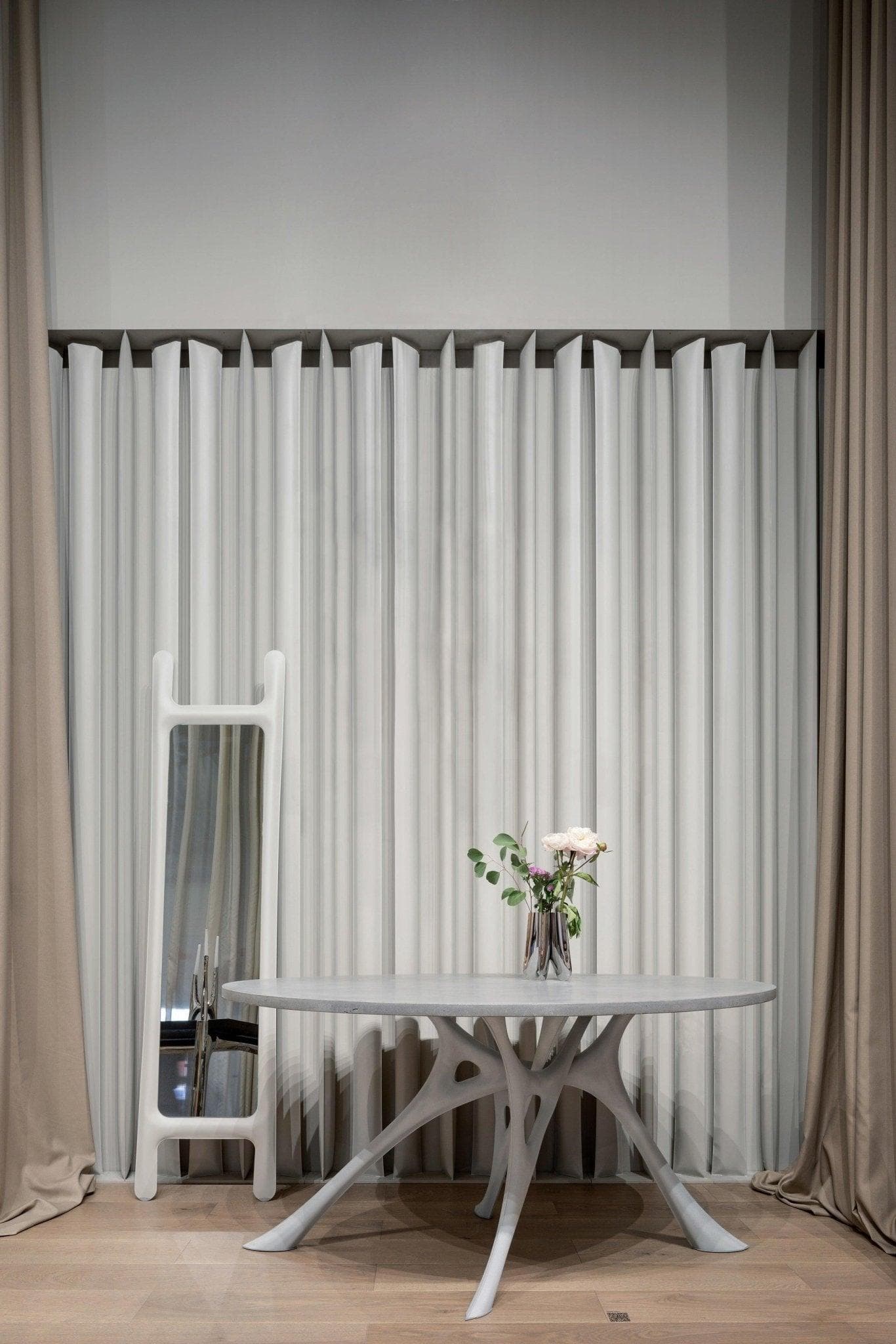 Lustro ścienne DRAB białe, Zieta Studio - 119903