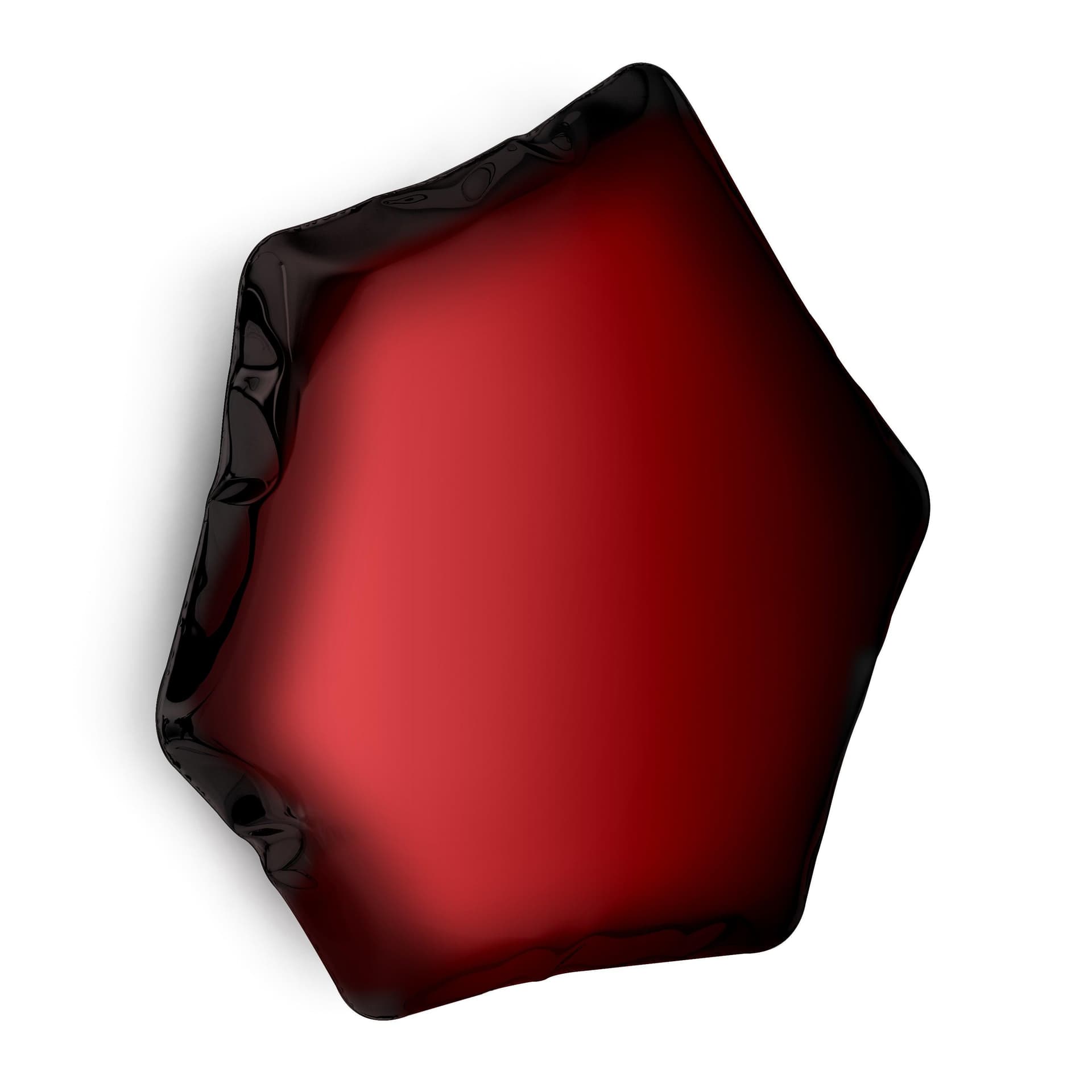 Lustro ścienne TAFLA C czerwone, C3, Zieta Studio - 117078