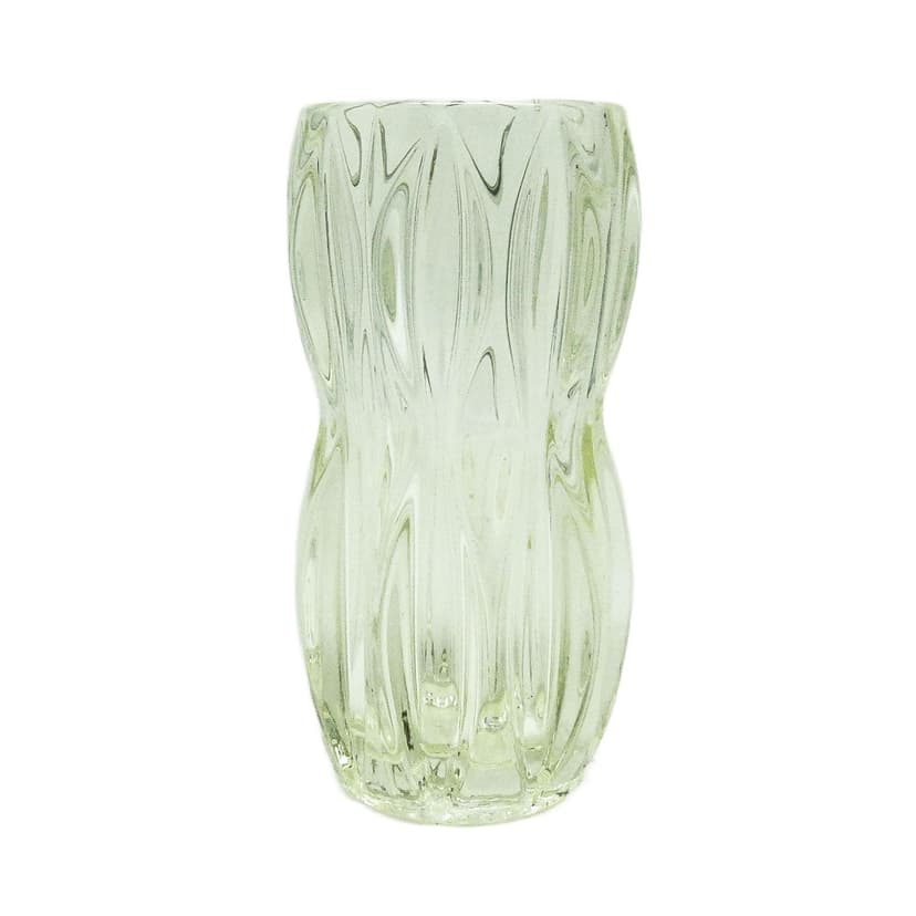 Wazon, art déco, szkło fioletowe, proj. R. Schrotter, Huta Szkła Inwald, Czechosłowacja, lata 30.