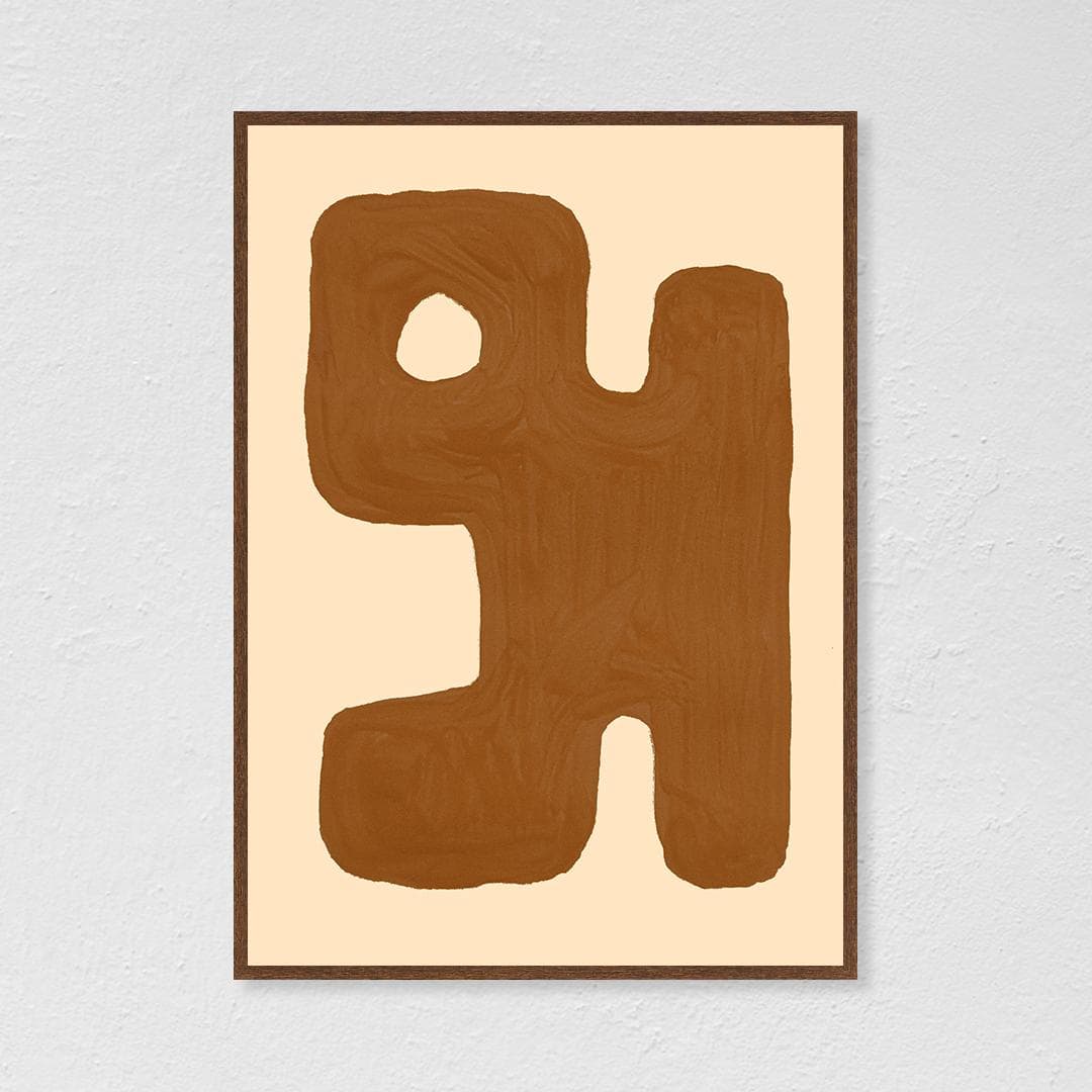 Poster Spotkanie 3 40x50 cm, by K. Jasińska, GRA-FIKA - 125785