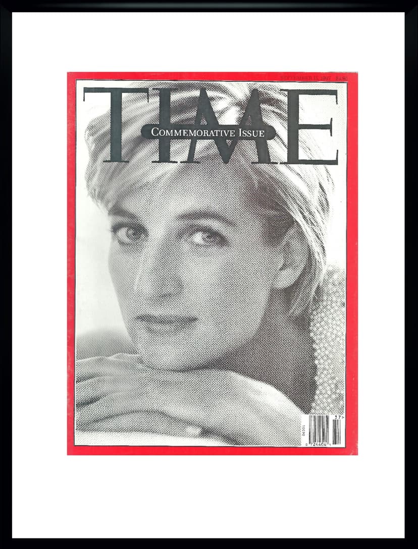 Poster, TIME Magazine Cover Princess Diana, multicolor, United Kingdom, 1990s.