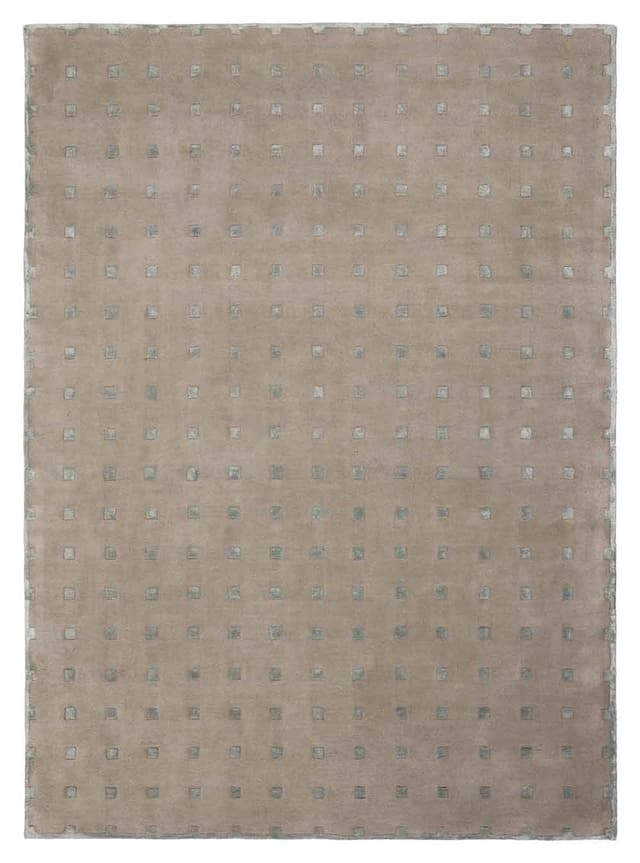 Rug Delta Beige Mint 160x230 cm beige, wool, viscose, Carpets & More - DIMENSION