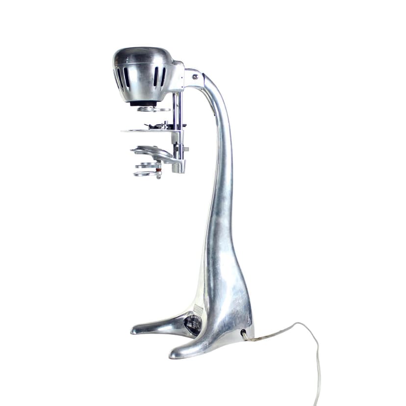 Mikroprojektor Ken-A-Vision, srebrny, aluminium, Wielka Brytania, lata 50.