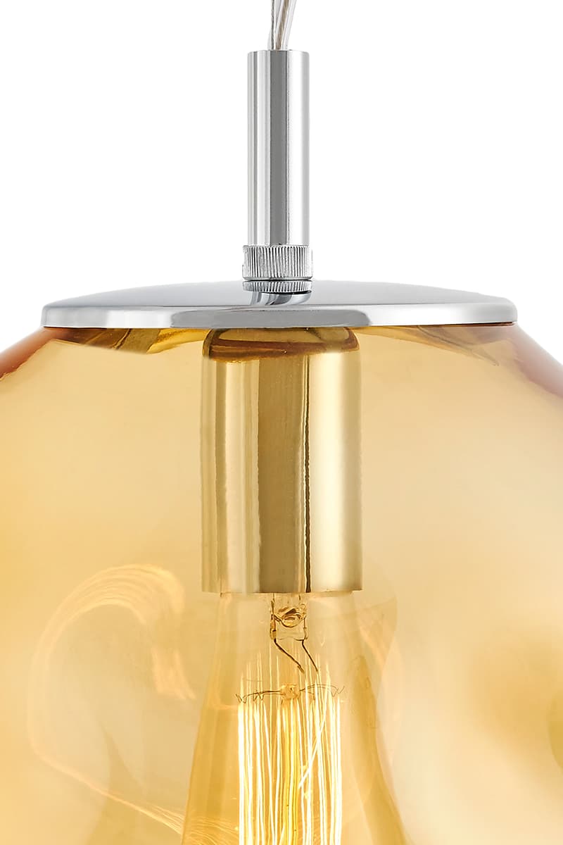 Pendant lamp AVIA M silver, Kaspa - 178363