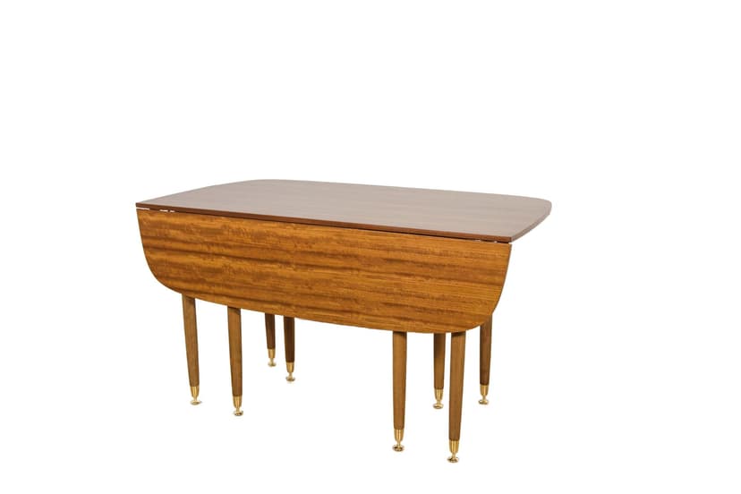 Stół rozkładany, jasnobrązowy, buk, fornir mahoń, G-Plan, Wielka Brytania, lata 50.