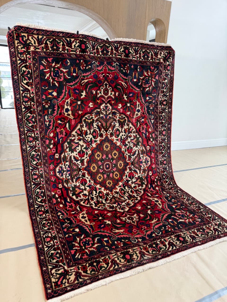 Dywan Bahtiari Hamadan 320x210 cm, multikolor, wełna, Iran - 196270