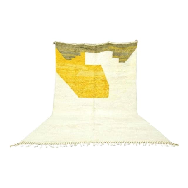 Ręcznie tkany dywan 150x250 cm, wełna, multikolor, Maroko - WYMIARY