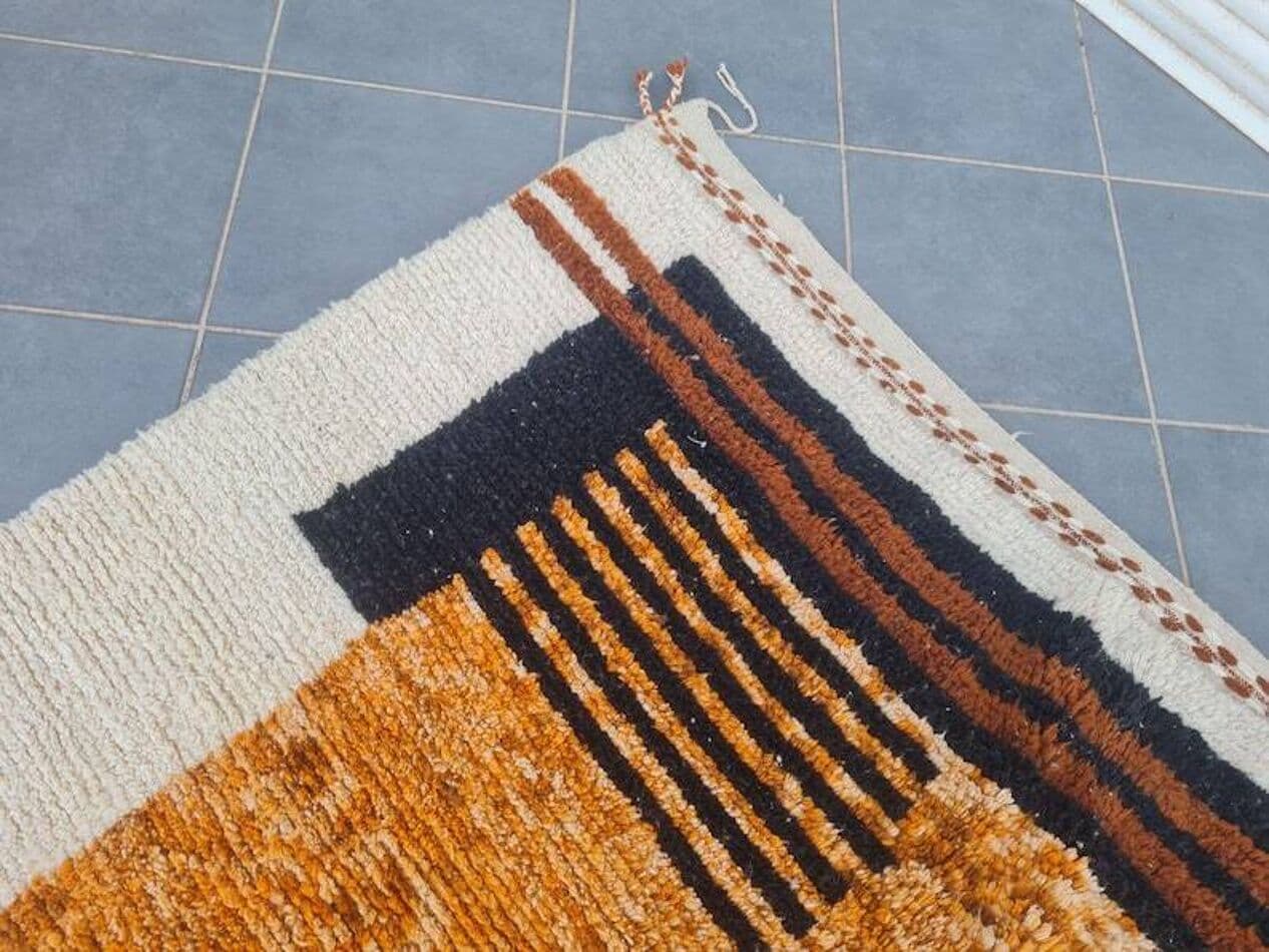 Ręcznie tkany dywan 300x200 cm, wełna, multikolor, Maroko - 202779