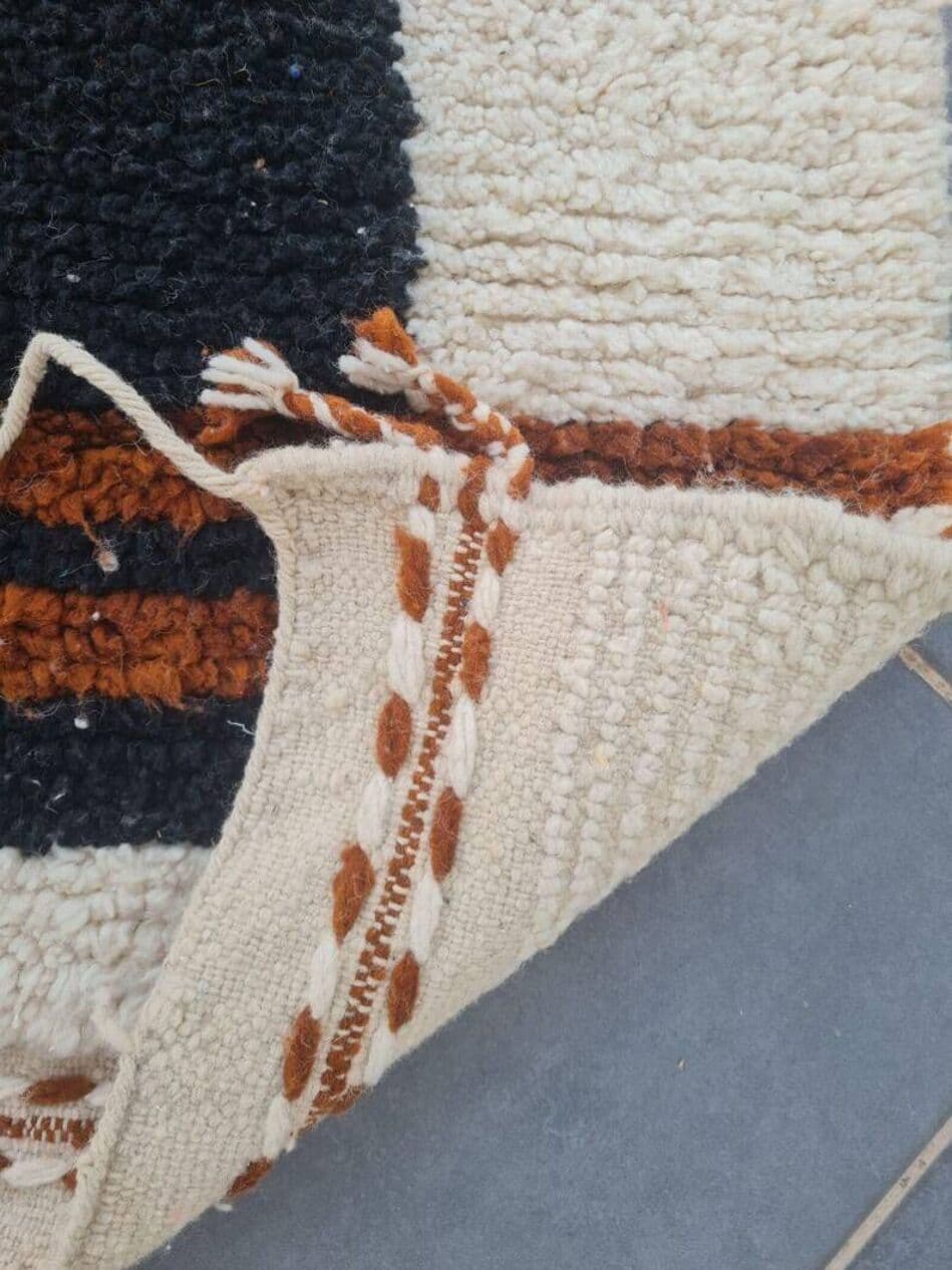 Ręcznie tkany dywan 300x200 cm, wełna, multikolor, Maroko - 202777