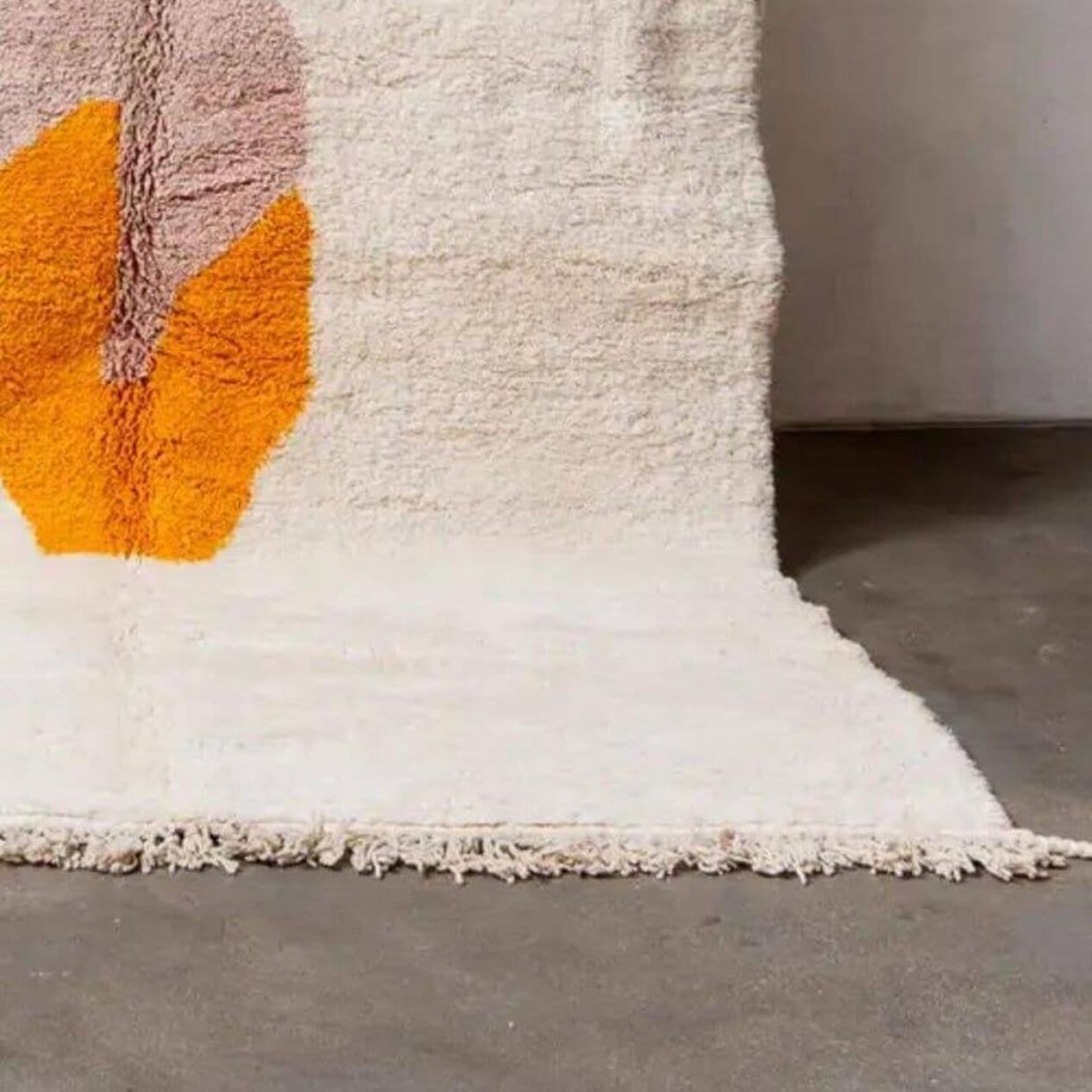 Ręcznie tkany dywan 150x250 cm, wełna, multikolor, Maroko - 205232