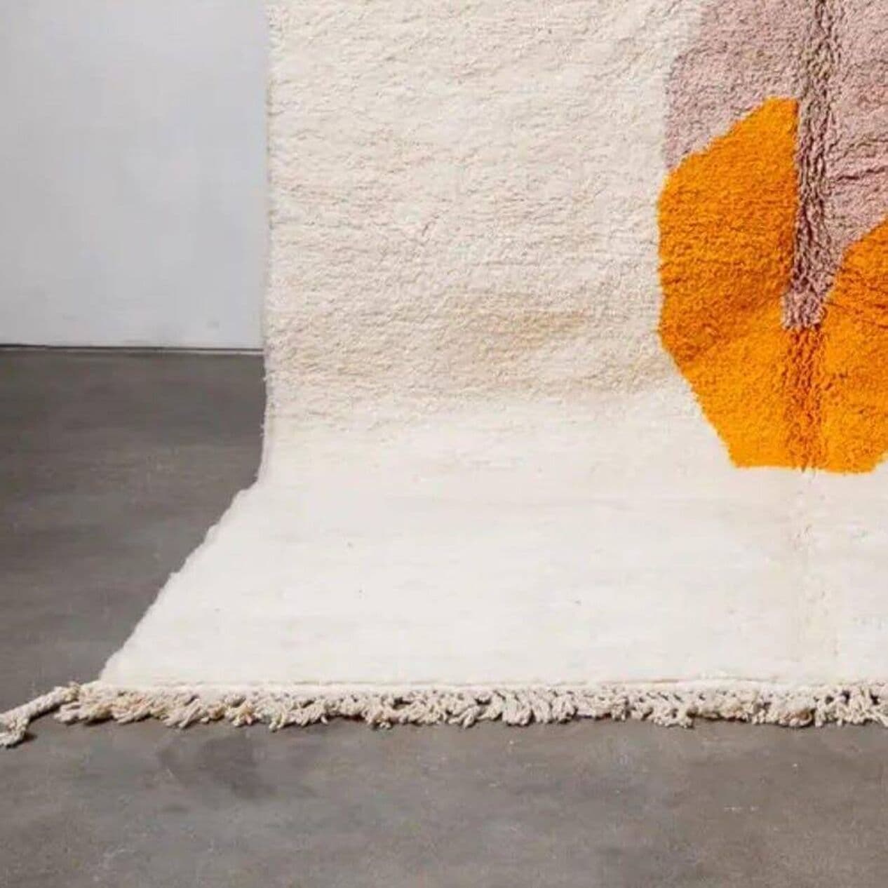 Ręcznie tkany dywan 150x250 cm, wełna, multikolor, Maroko - 205234