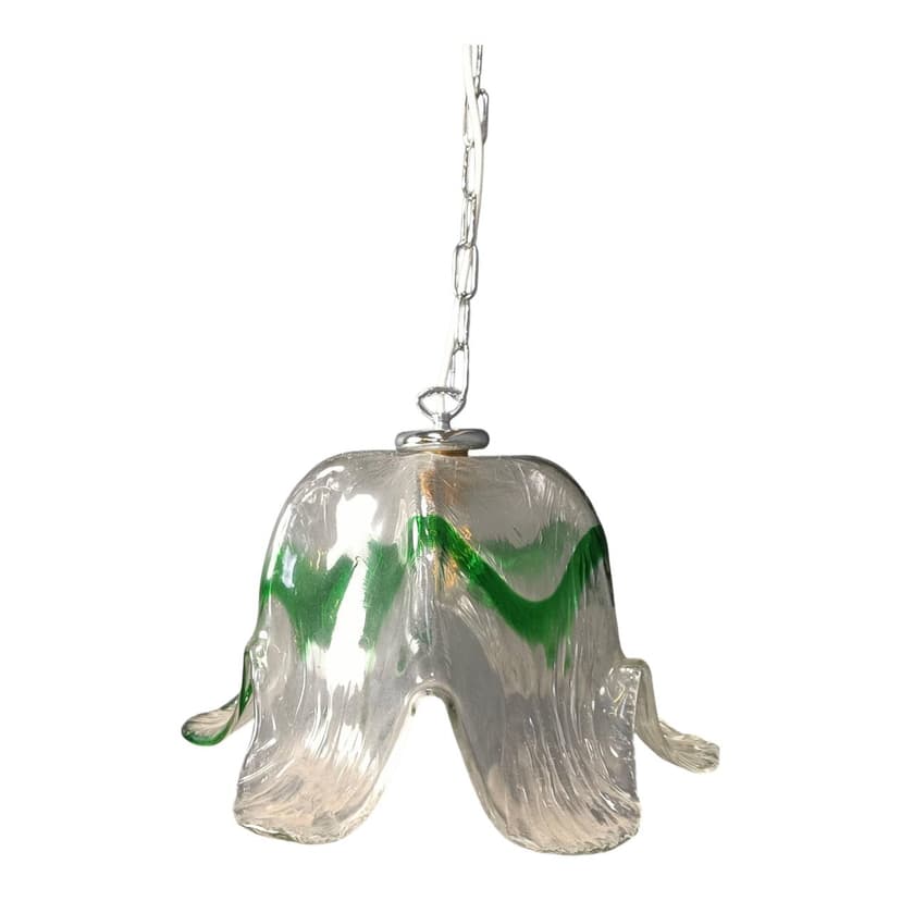 Lampa wisząca, Murano, szkło multikolor, Mazzega, Włochy, lata 60.