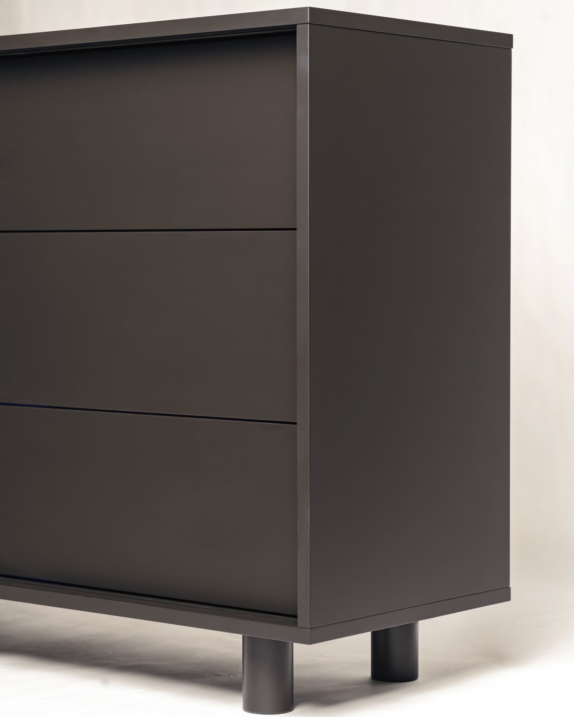 Pac Sideboard 120x40x70.6 cm matte black, by Feum Studio, FEUM - 33045