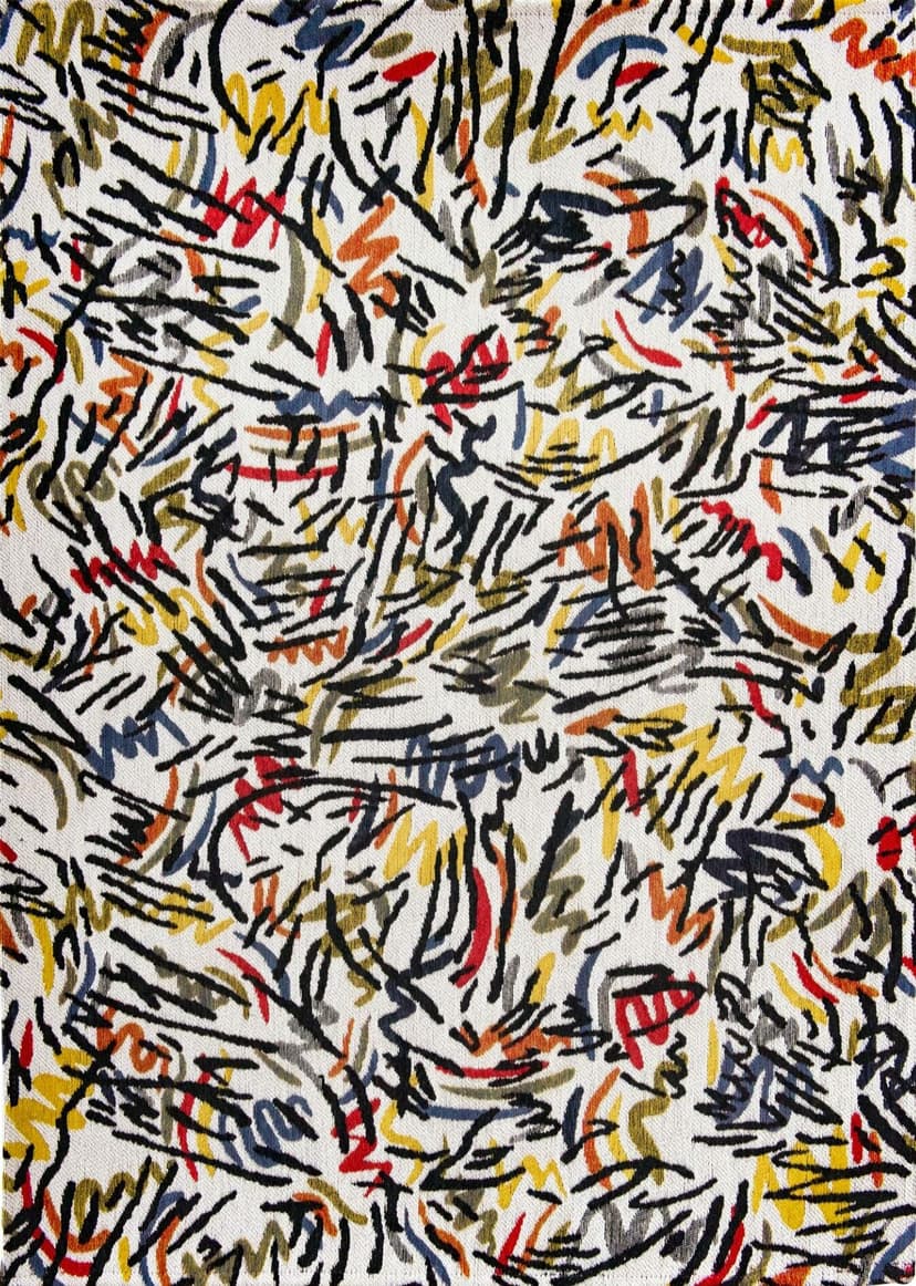 Dywan Grafitto Street Graph 100x140 cm wielokolorowy, Louis De Poortere