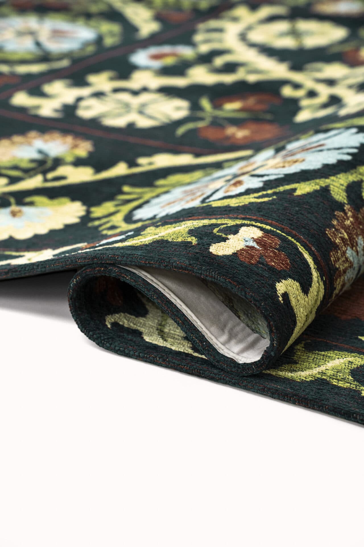 Rug Suzani Bavaria green 280x390 cm, Louis De Poortere - 56617