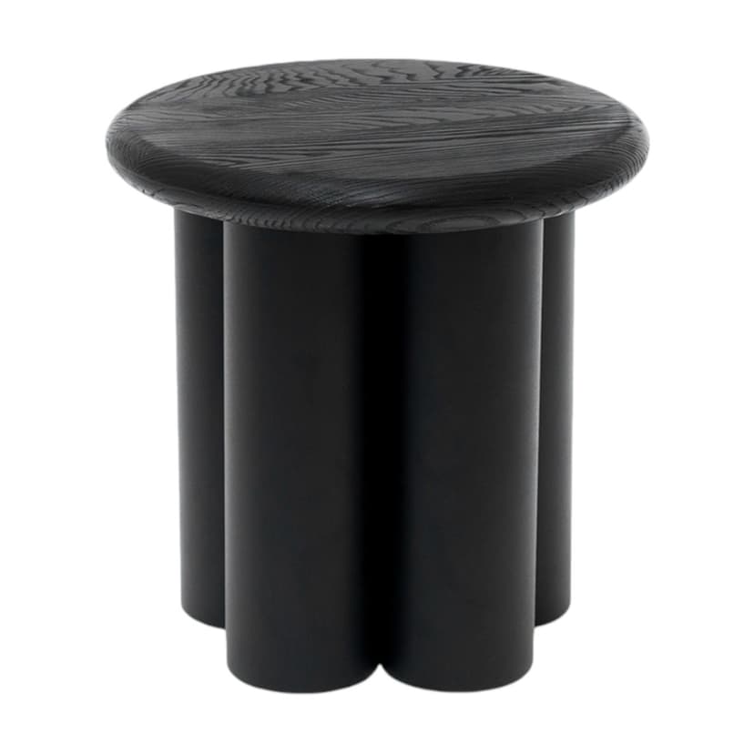 Stolik pomocniczy Ø40x40 cm czarny dąb Object070, NG Design